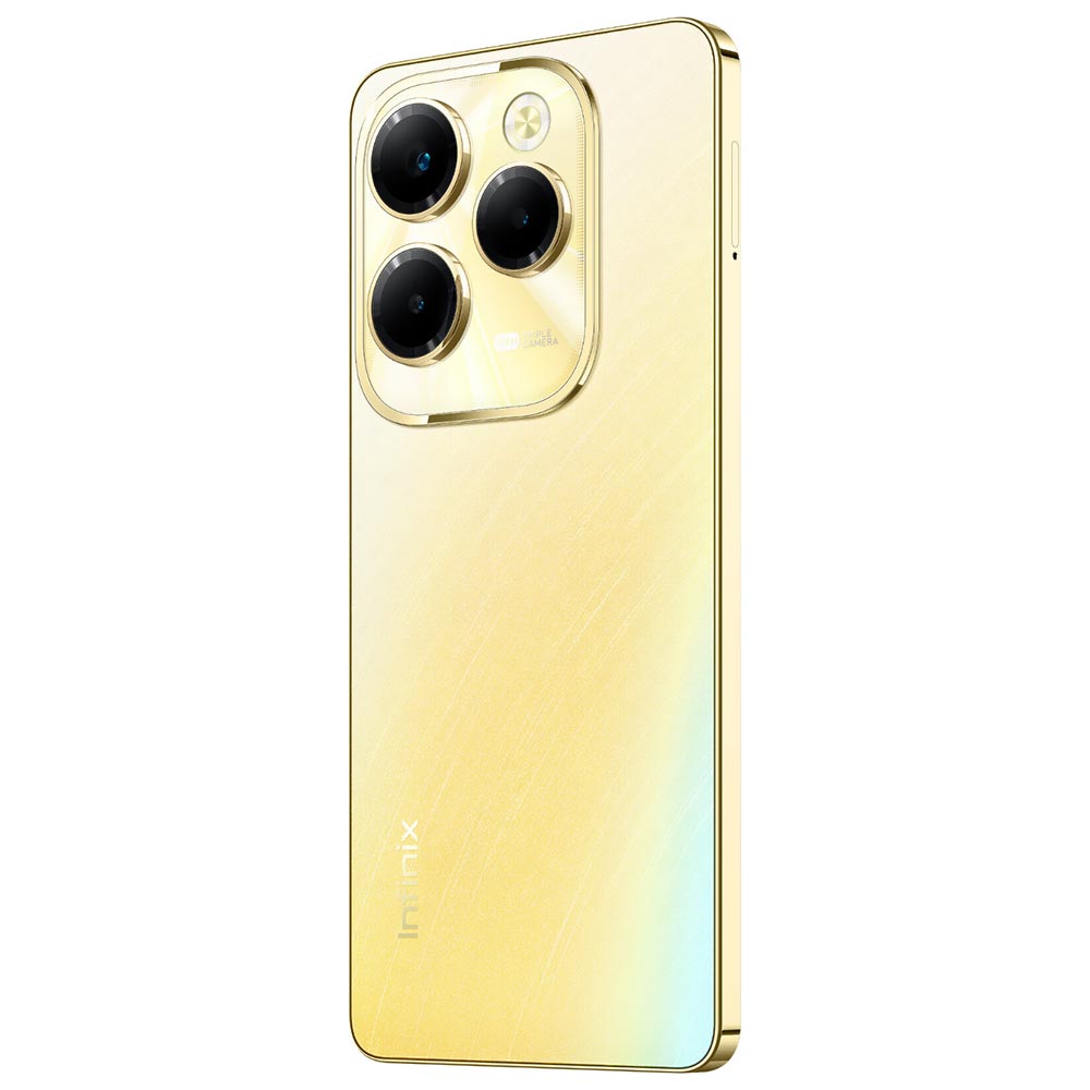 Celular Infinix Hot 40 Pro X6837 NFC 8GB de RAM / 256GB / Tela 6.78" / Dual Sim LTE - Horizon Dourado