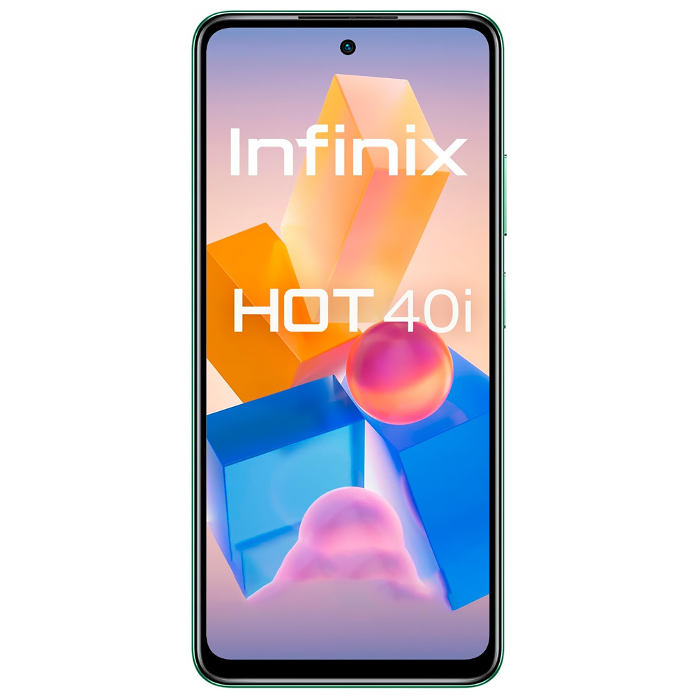 Celular Infinix Hot 40i X6528B NFC 8GB de RAM / 256GB / Tela 6.56" / Dual Sim LTE - Starfall Verde