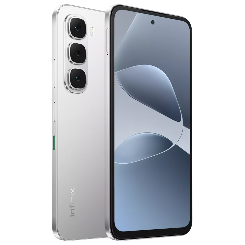 Celular Infinix Hot 60I X6728 4GB de RAM / 256GB / Tela 6.7" / Dual Sim LTE - Titanium Prata