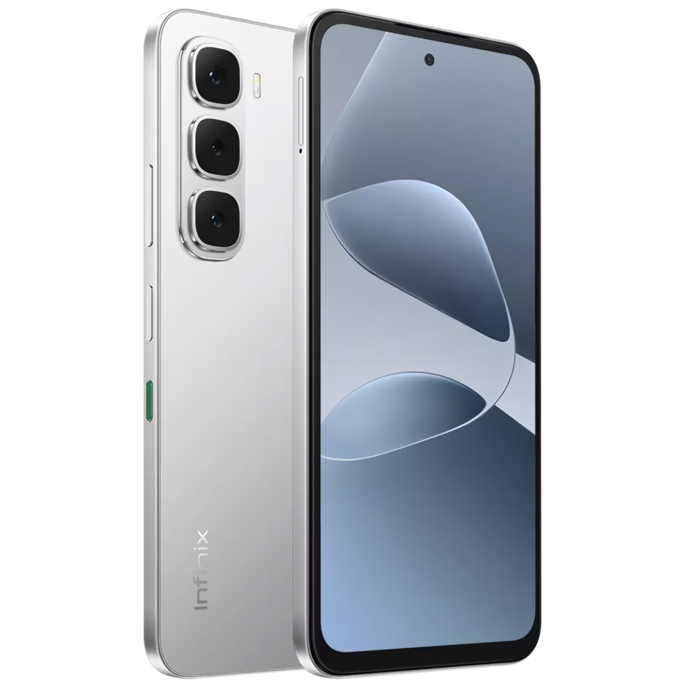 Celular Infinix Hot 60I X6728 8GB de RAM / 256GB / Tela 6.7" / Dual Sim LTE - Titanium Prata