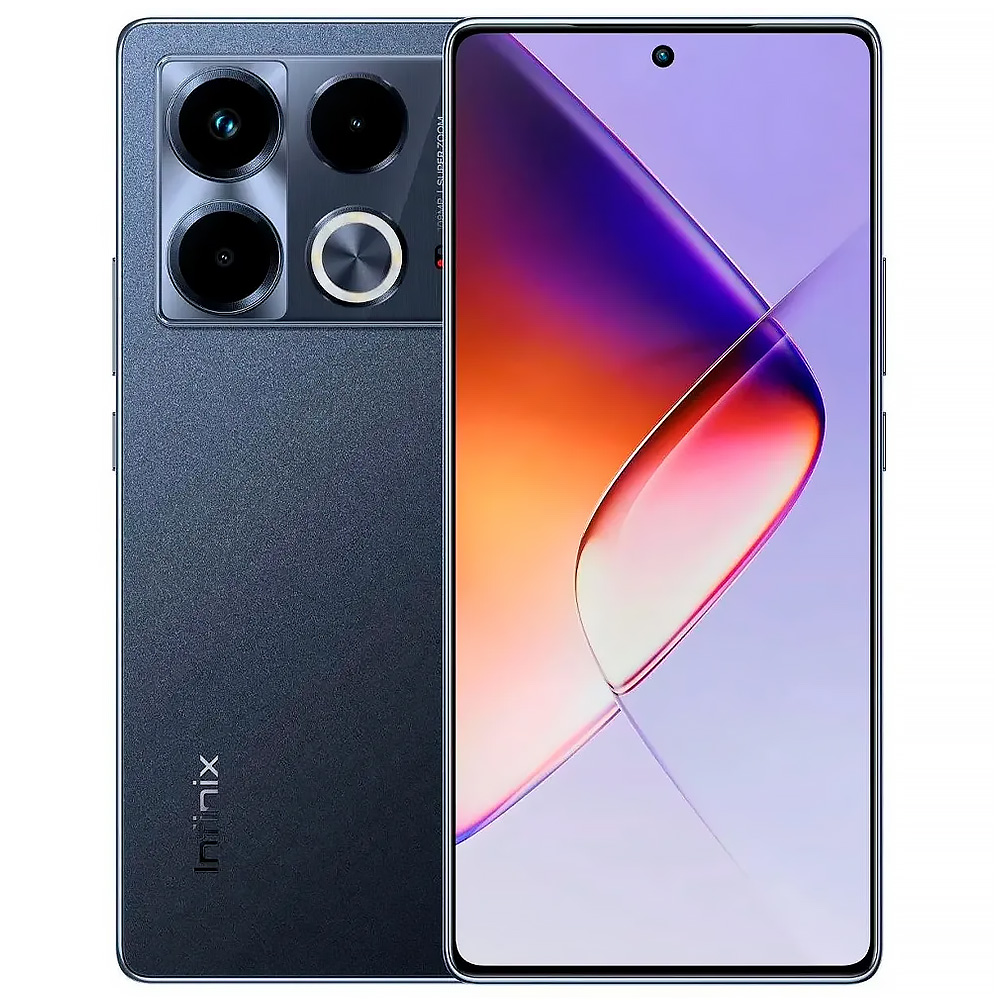 Celular Infinix Note 40 X6853 NFC 8GB de RAM / 256GB / Tela 6.78" / Dual Sim LTE - Obsidian Preto