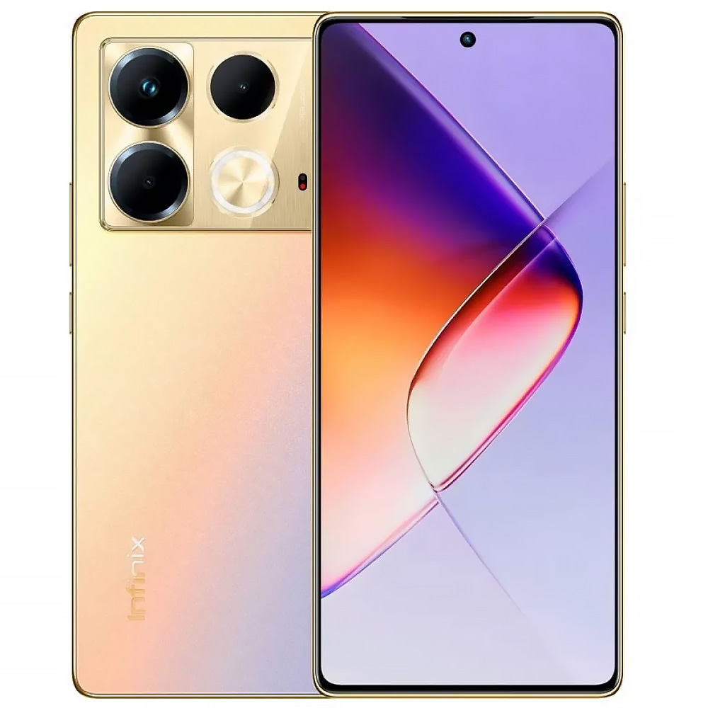 Celular Infinix Note 40 X6853 NFC 8GB de RAM / 256GB / Tela 6.78" / Dual Sim LTE - Titan Dourado