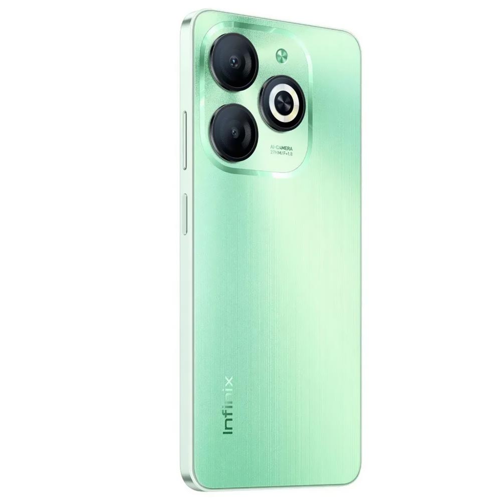Celular Infinix Smart 8 X6525 4GB de RAM / 128GB / Tela 6.6" / Dual Sim LTE - Crystal Verde