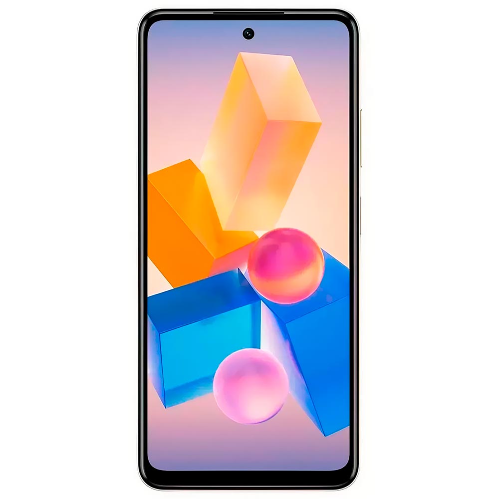 Celular Infinix Smart 8 X6525 4GB de RAM / 128GB / Tela 6.6" / Dual Sim LTE - Shiny Dourado