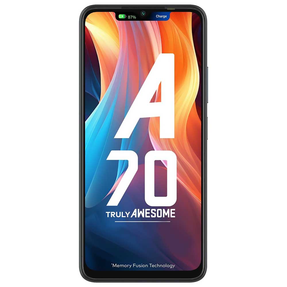 Celular Itel A70 A665L 4GB de RAM / 128GB / Tela 6.6" / Dual Sim LTE - Starlish Preto