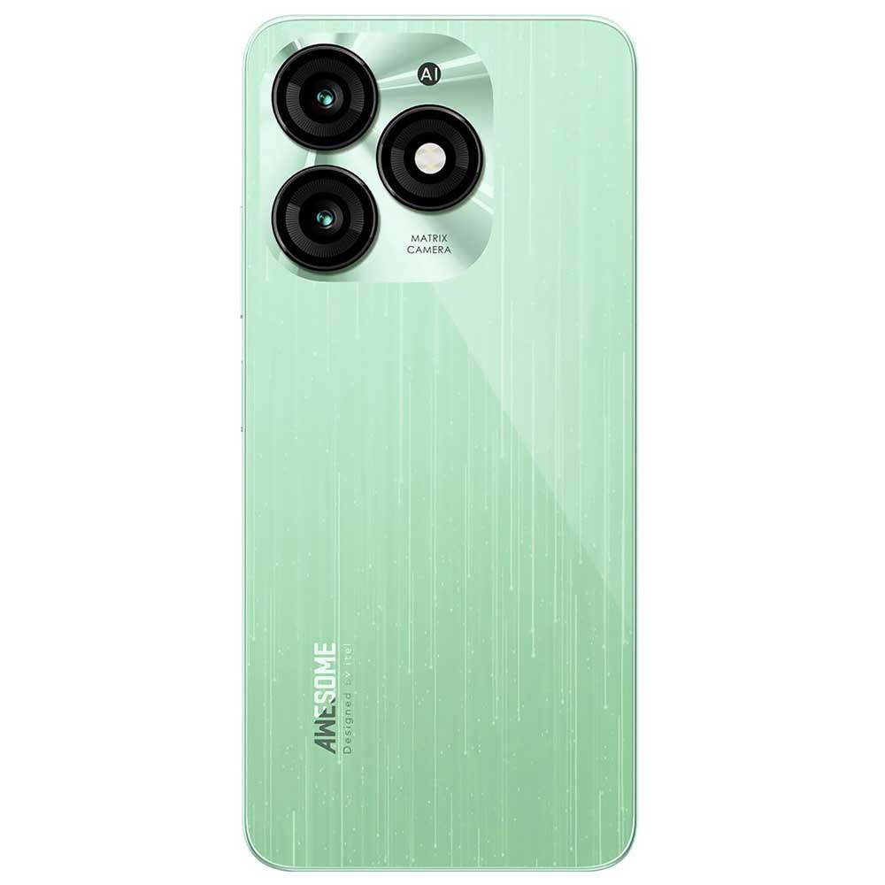 Celular Itel A70 A665L 4GB de RAM / 256GB / Tela 6.6" / Dual Sim LTE - Field Verde