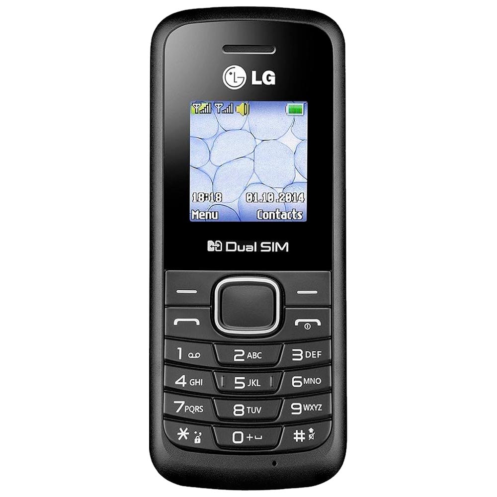 Celular LG B220 Tela 1.45" / Dual Sim - Preto 