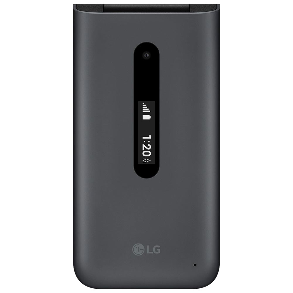 Celular LG Folder 2 LM-Y120S 1GB de RAM / 8GB / Tela 2.8" / Dual Sim LTE - Cinza