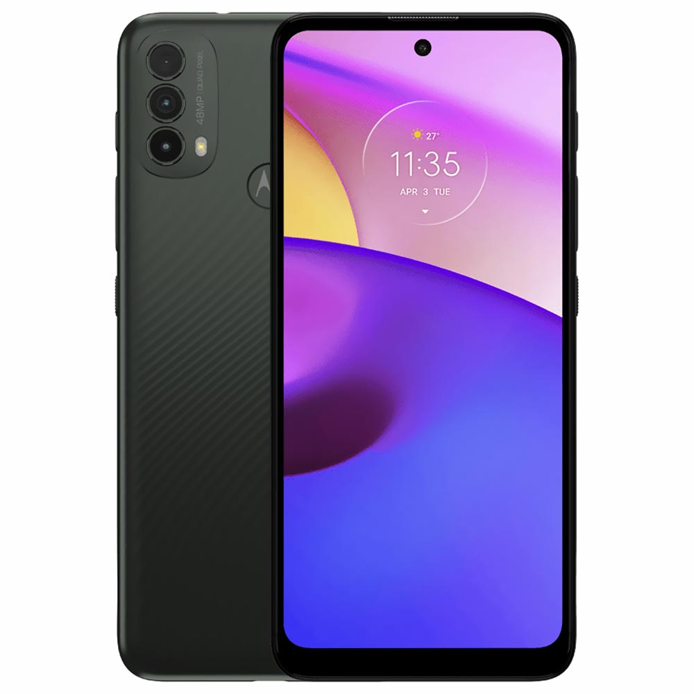 Celular Motorola E40 XT2159-4  4GB de RAM / 64GB / Tela 6.5" Dual Sim LTE - Carbon Cinza