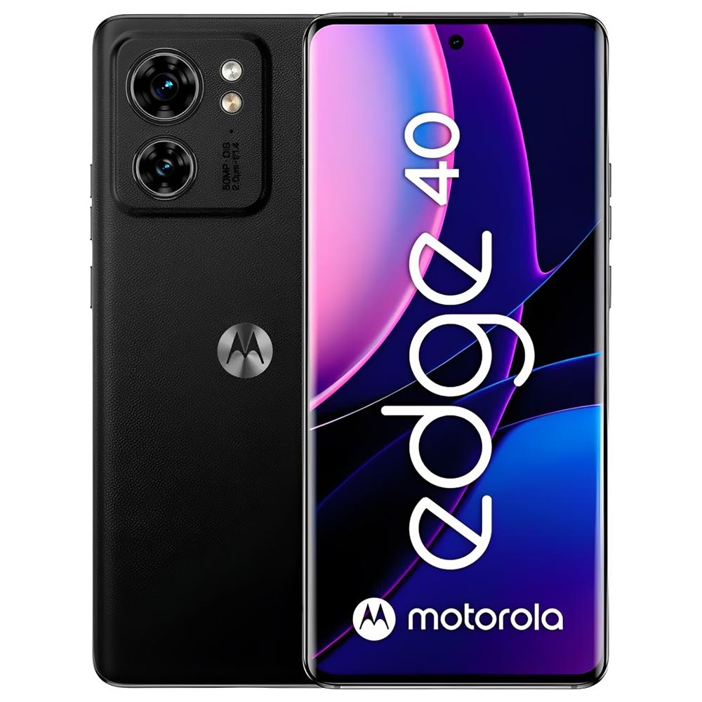Celular Motorola Edge 40 XT2303-2 8GB de RAM / 256GB / Tela 6.55" / Dual Sim 5G - Eclipse Preto