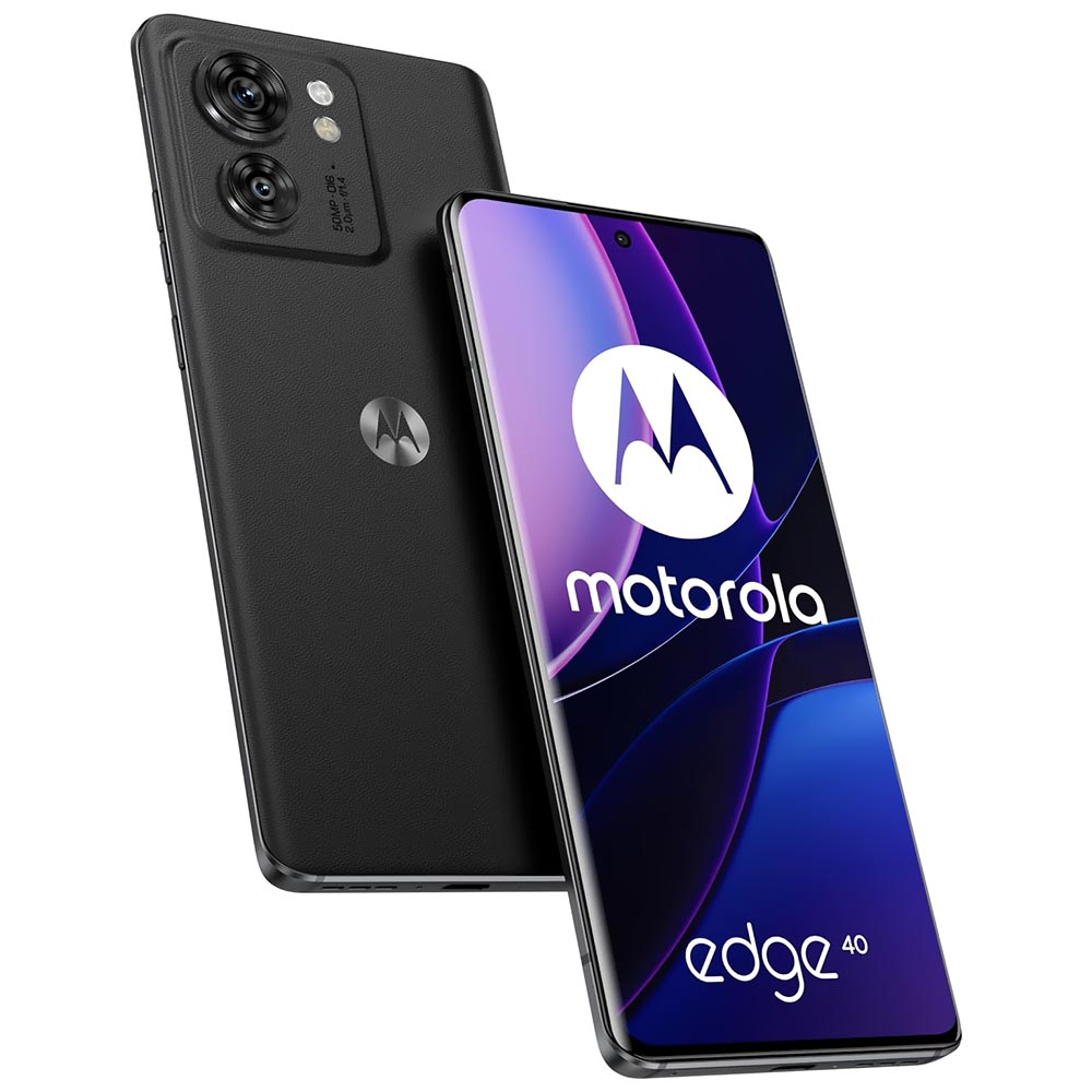 Celular Motorola Edge 40 XT2303-2 8GB de RAM / 256GB / Tela 6.55" / Dual Sim 5G - Eclipse Preto