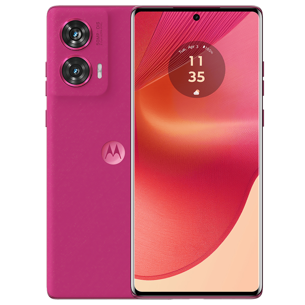Celular Motorola Edge 50 Fusion XT2429-2 12GB de RAM / 512GB / Tela 6.7" / Dual Sim 5G - Hot Rosa