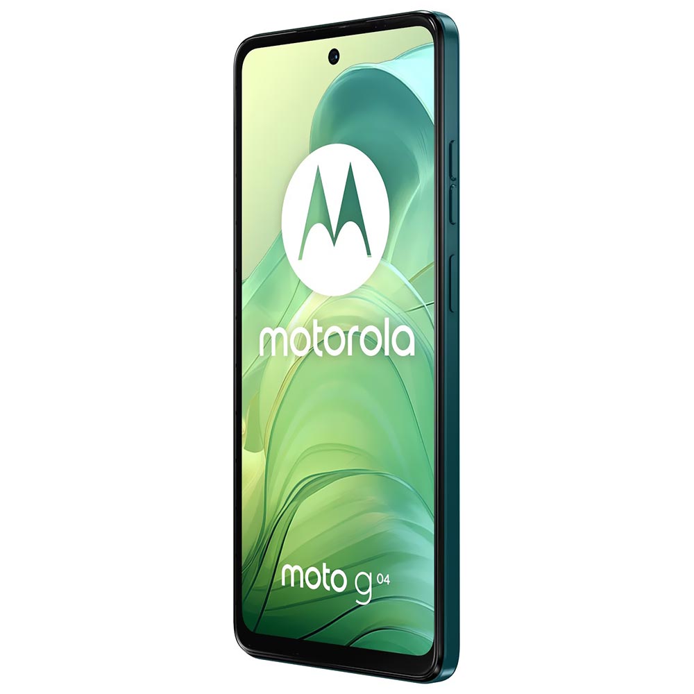 Celular Motorola G04 XT2421-3 8GB de RAM / 128GB / Tela 6.56" / Dual Sim LTE - Sea Verde