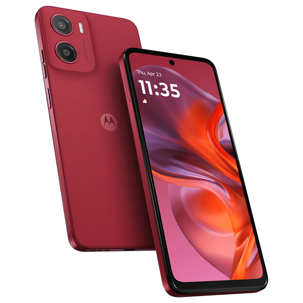 Celular Motorola G05 XT2523-3 4GB de RAM / 128GB / Tela 6.67" / Dual Sim LTE - Plun Vermelho
