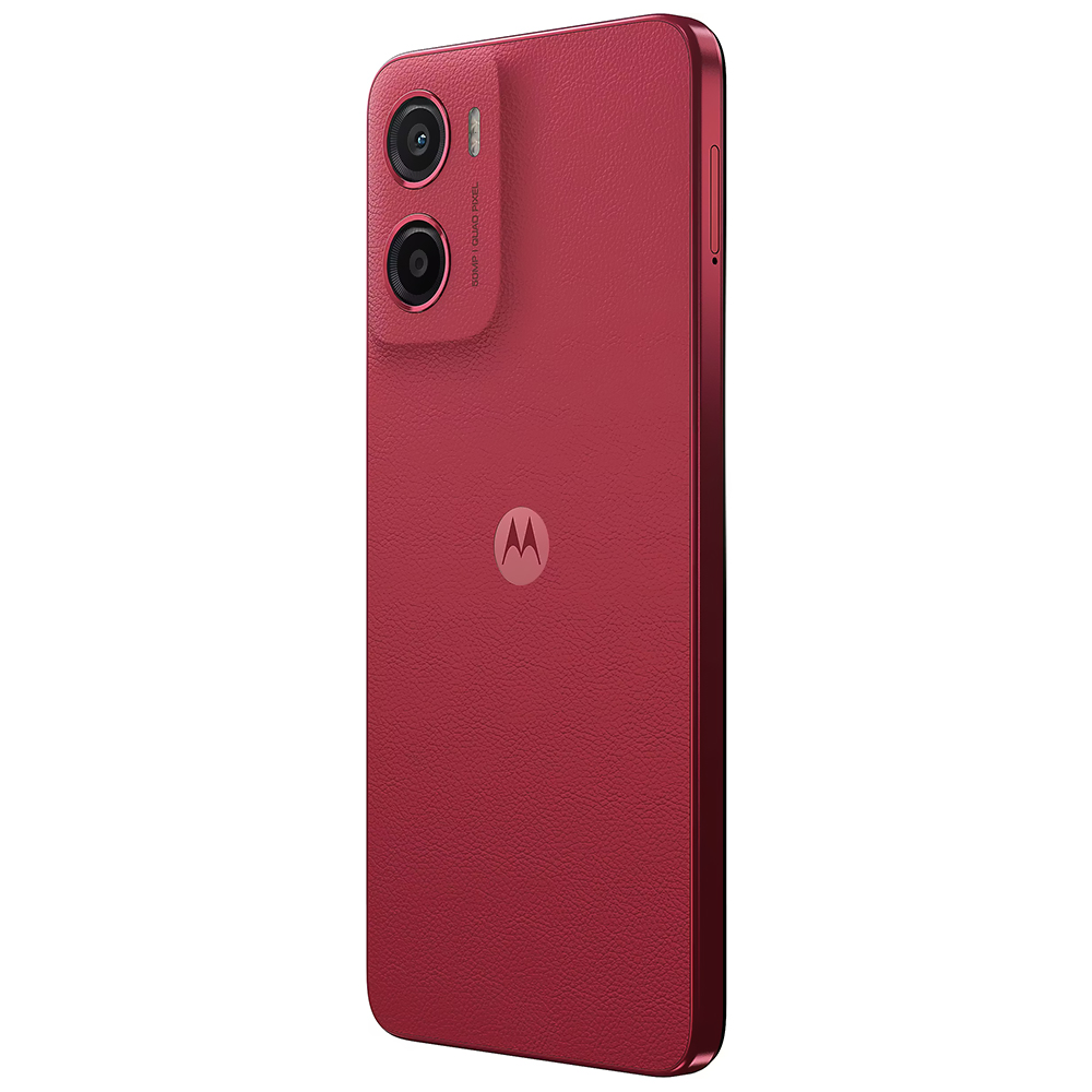 Celular Motorola G05 XT2523-4 4GB de RAM / 128GB / Tela 6.67" / Dual Sim LTE - Plum Vermelho