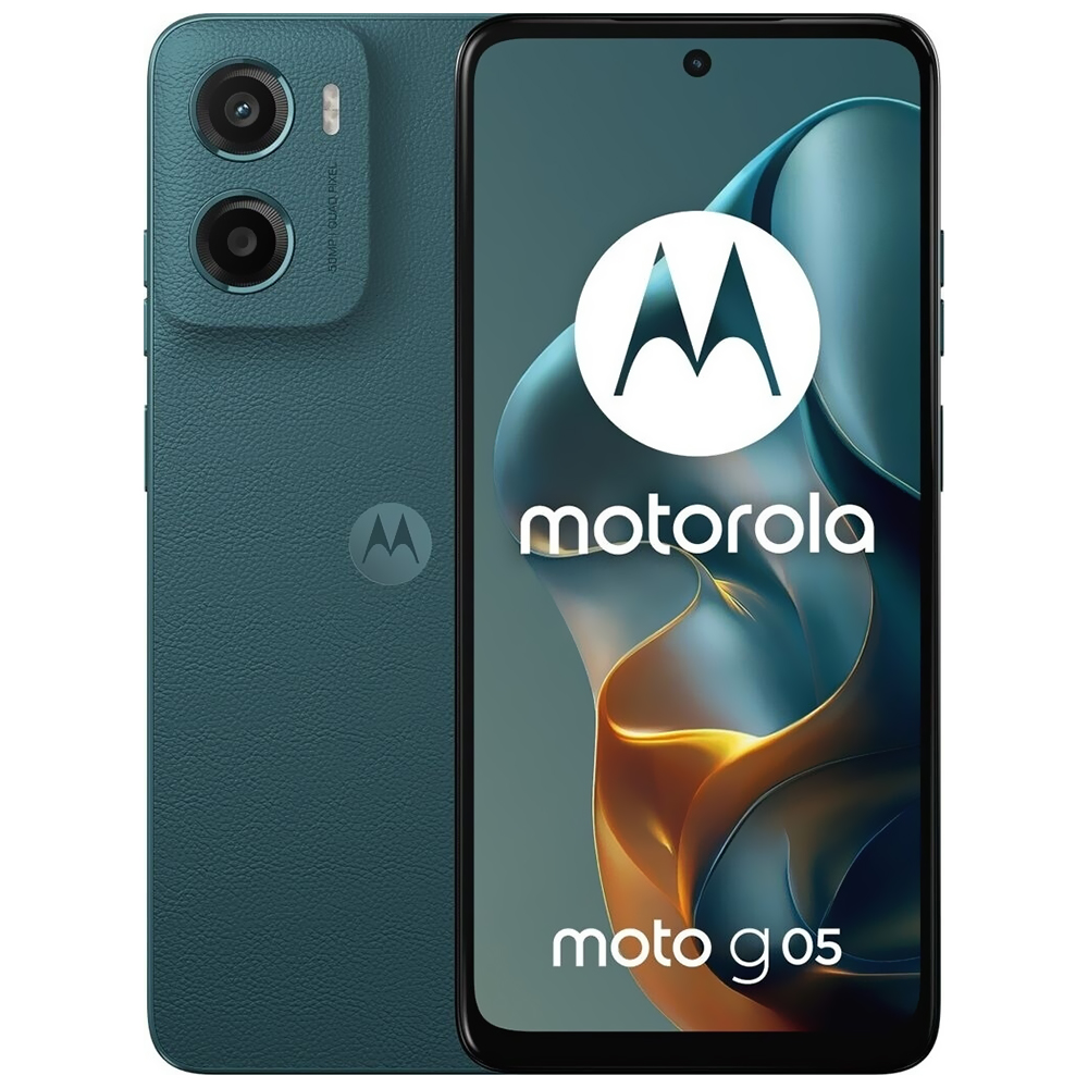 Celular Motorola G05 XT2523-4 4GB de RAM / 256GB / Tela 6.67" / Dual Sim LTE - Forest Verde