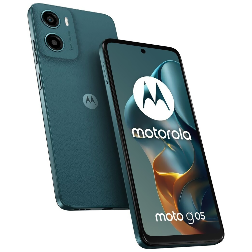 Celular Motorola G05 XT2523-4 4GB de RAM / 256GB / Tela 6.67" / Dual Sim LTE - Forest Verde