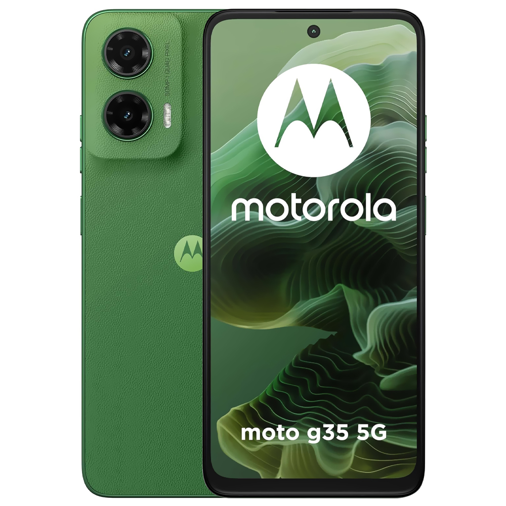 Celular Motorola G35 5G XT2433-4 8GB de RAM / 256GB / Tela 6.72" / Dual Sim 5G - Leaf Verde