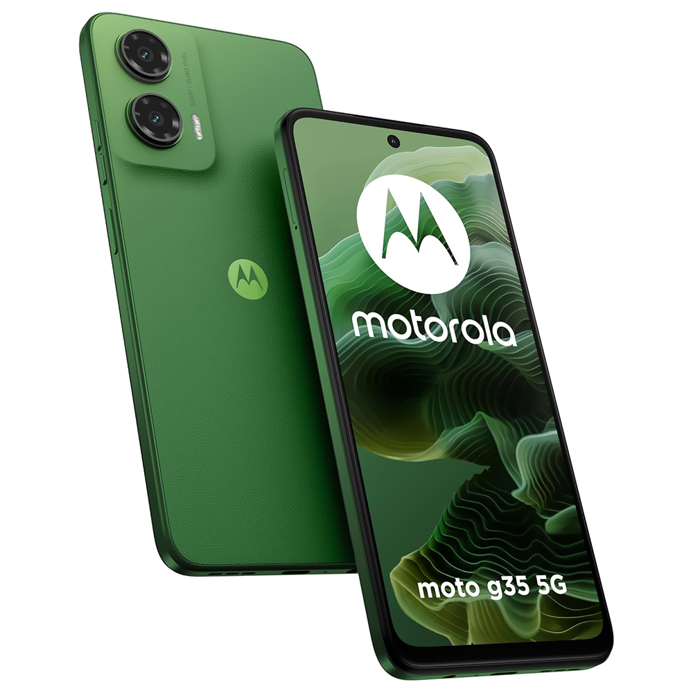 Celular Motorola G35 5G XT2433-5 4GB de RAM / 128GB / Tela 6.72" / Dual Sim 5G - Leaf Verde
