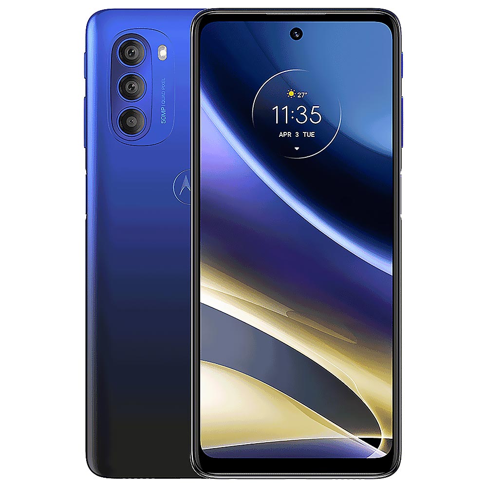 Celular Motorola G51 5G XT2171-1 4GB de RAM / 128GB / Tela 6.8" / Dual Sim - Azul inverno