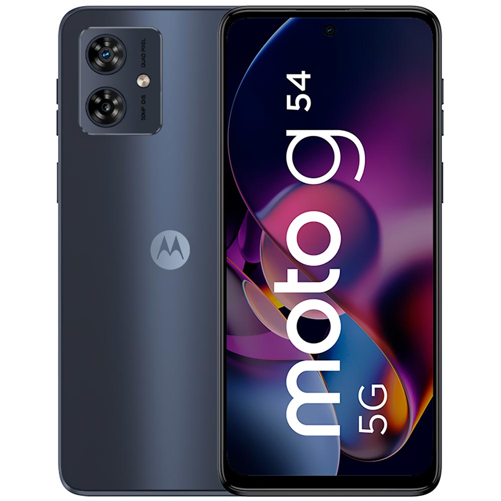 Celular Motorola G54 5G XT2343-1 8GB de RAM / 256GB / Tela 6.5" / Dual Sim - Preto