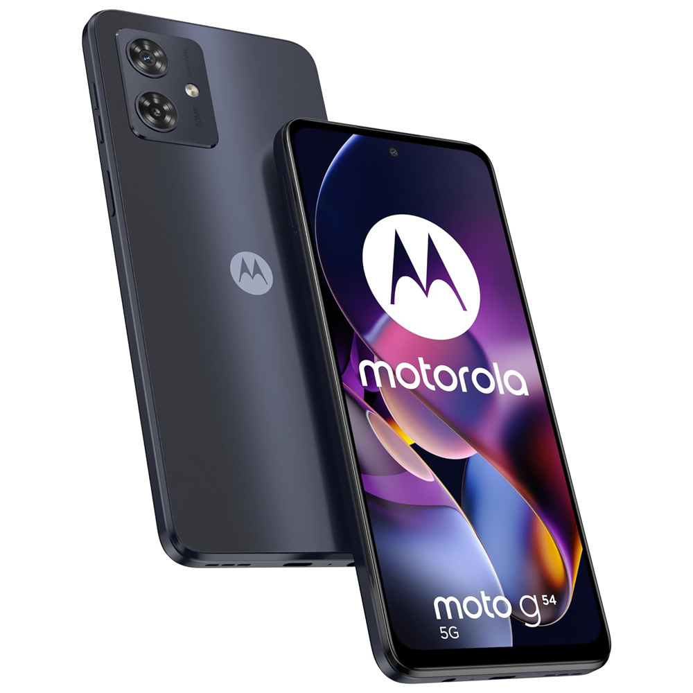 Celular Motorola G54 5G XT2343-6 12GB de RAM / 256GB / Tela 6.5" / Dual Sim - Midnight Azul