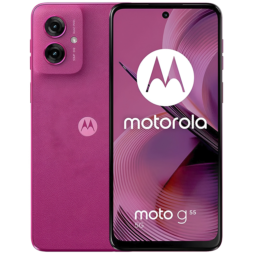 Celular Motorola G55 5G XT2435-1 8GB de RAM / 256GB / Tela 6.5" / Dual Sim 5G - Rosa