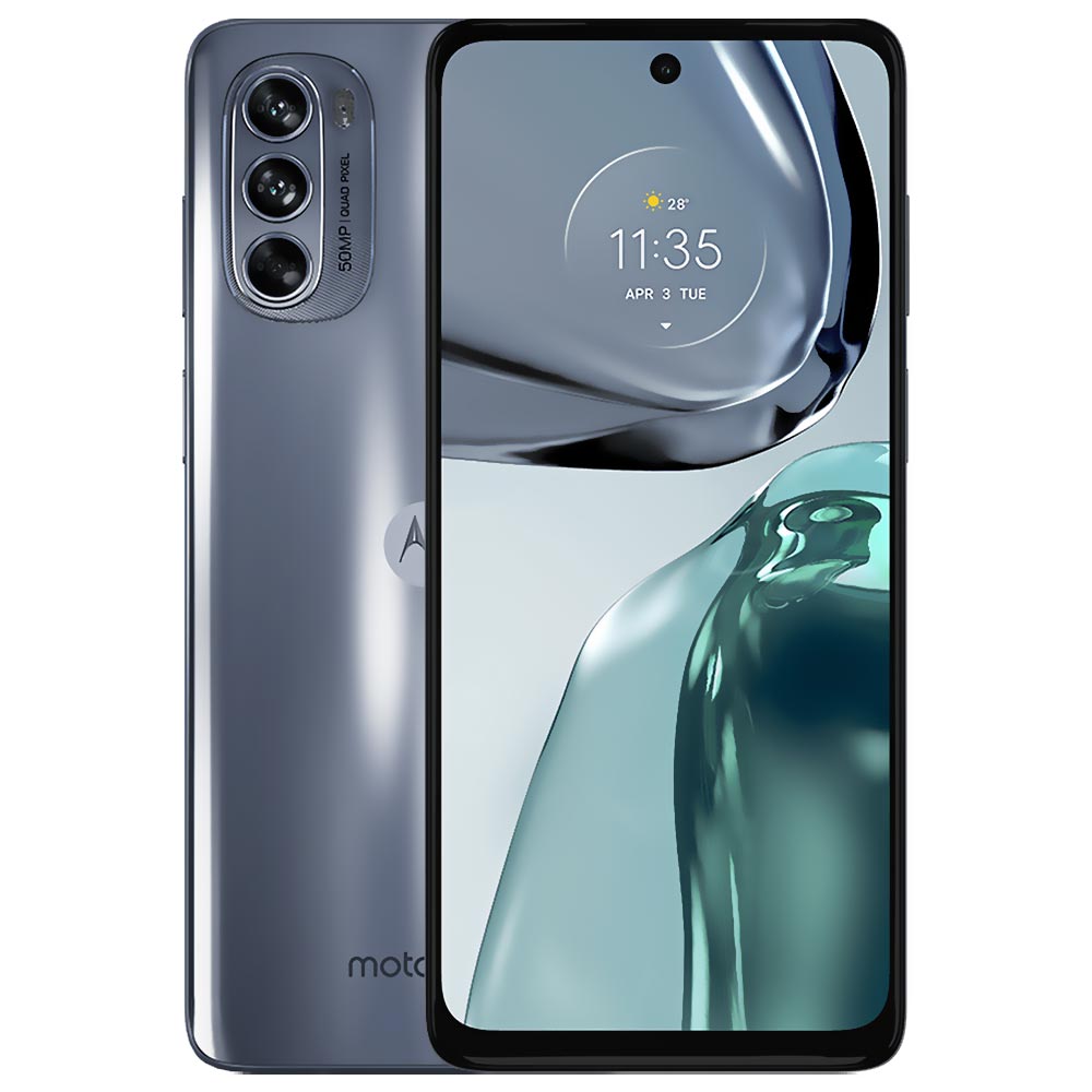 Celular Motorola G62 5G XT2223-3 6GB de RAM / 128GB / Tela 6.5" / Dual Sim - Midnight Cinza