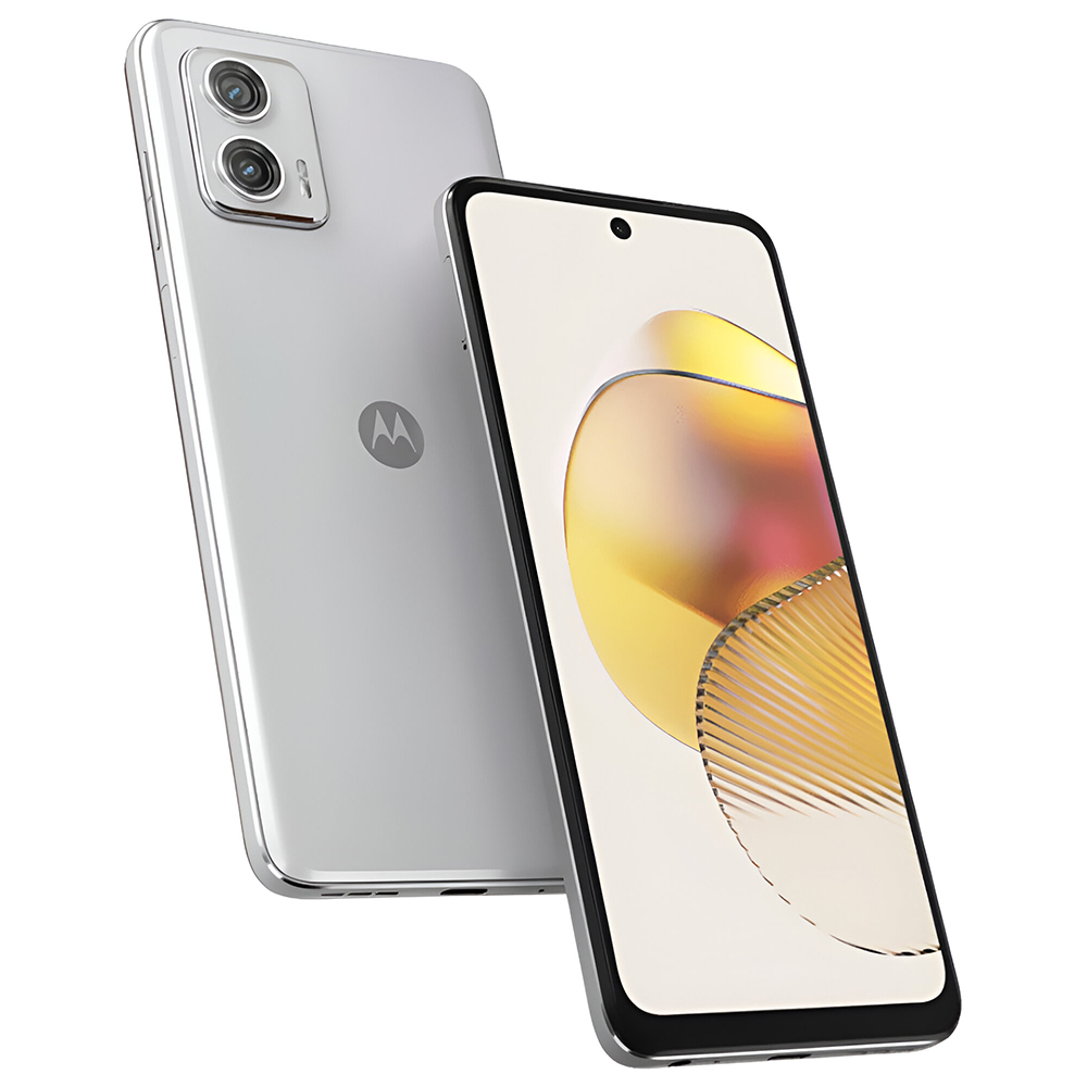 Celular Motorola G73 5G XT2237-2 8GB de RAM / 256GB / Tela 6.5" / Dual Sim - Lucent Branco