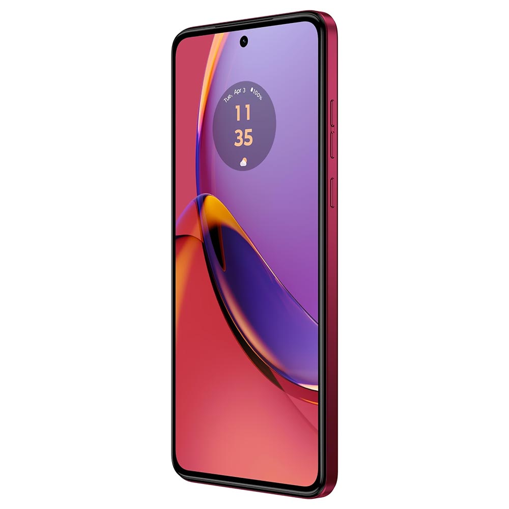 Celular Motorola G84 5G XT2347-2 12GB de RAM / 256GB / Tela 6.5" / Dual Sim - Viva Magenta