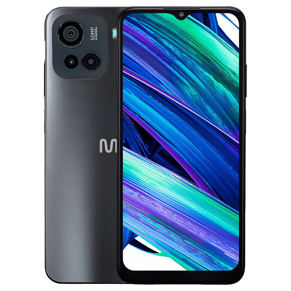 Celular Multilaser M23 8GB de RAM / 128GB / Tela 6.5" / Dual Sim LTE - Preto