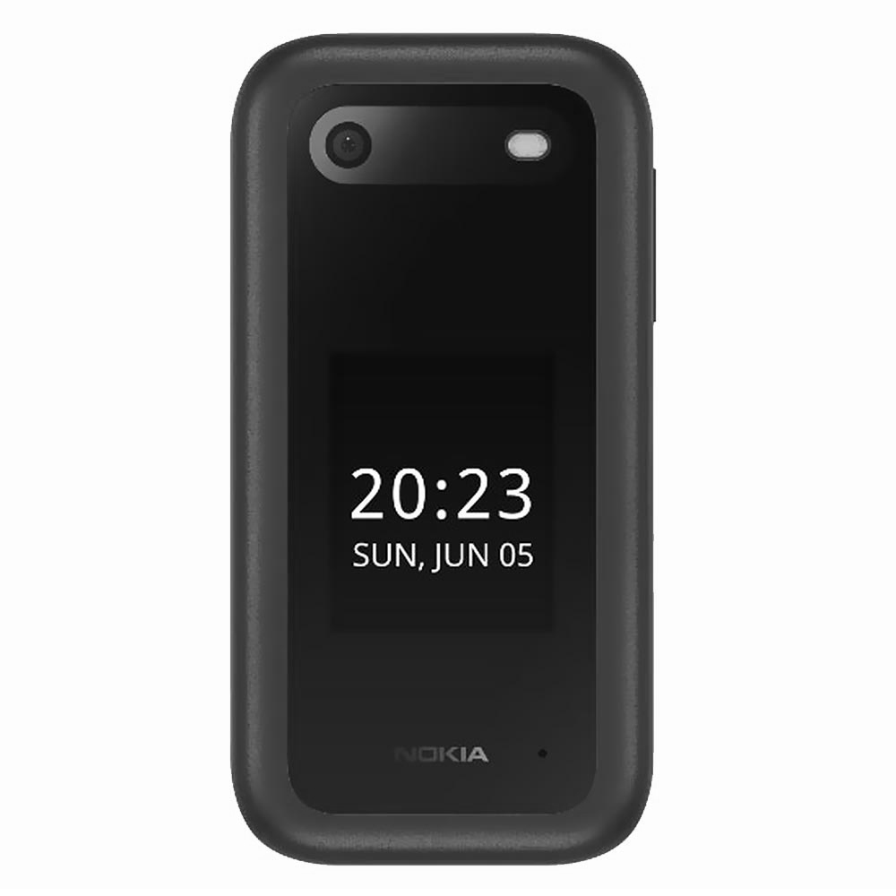 Celular Nokia 2660 Flip TA-1474 Tela 2.8" / Dual Sim - Preto