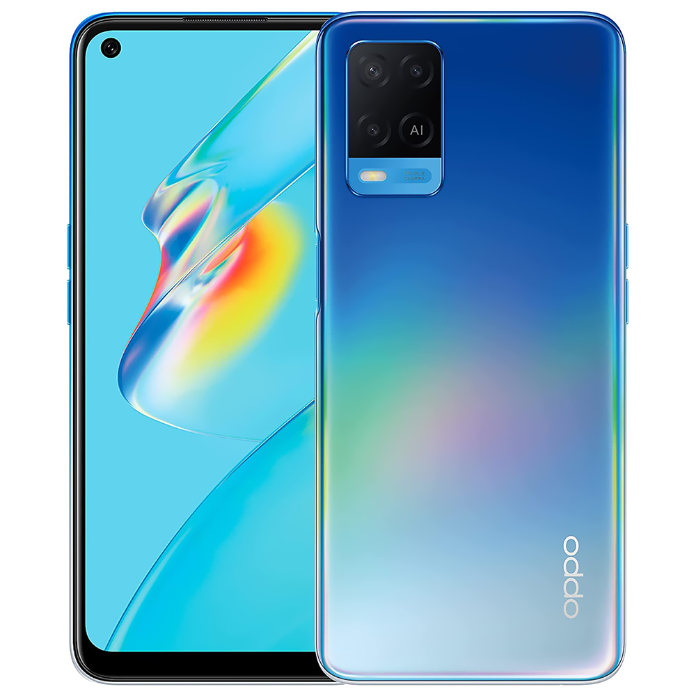 Celular Oppo A54 CPH2239 4GB de RAM / 128GB / Tela 6.52" / Dual Sim LTE - Azul