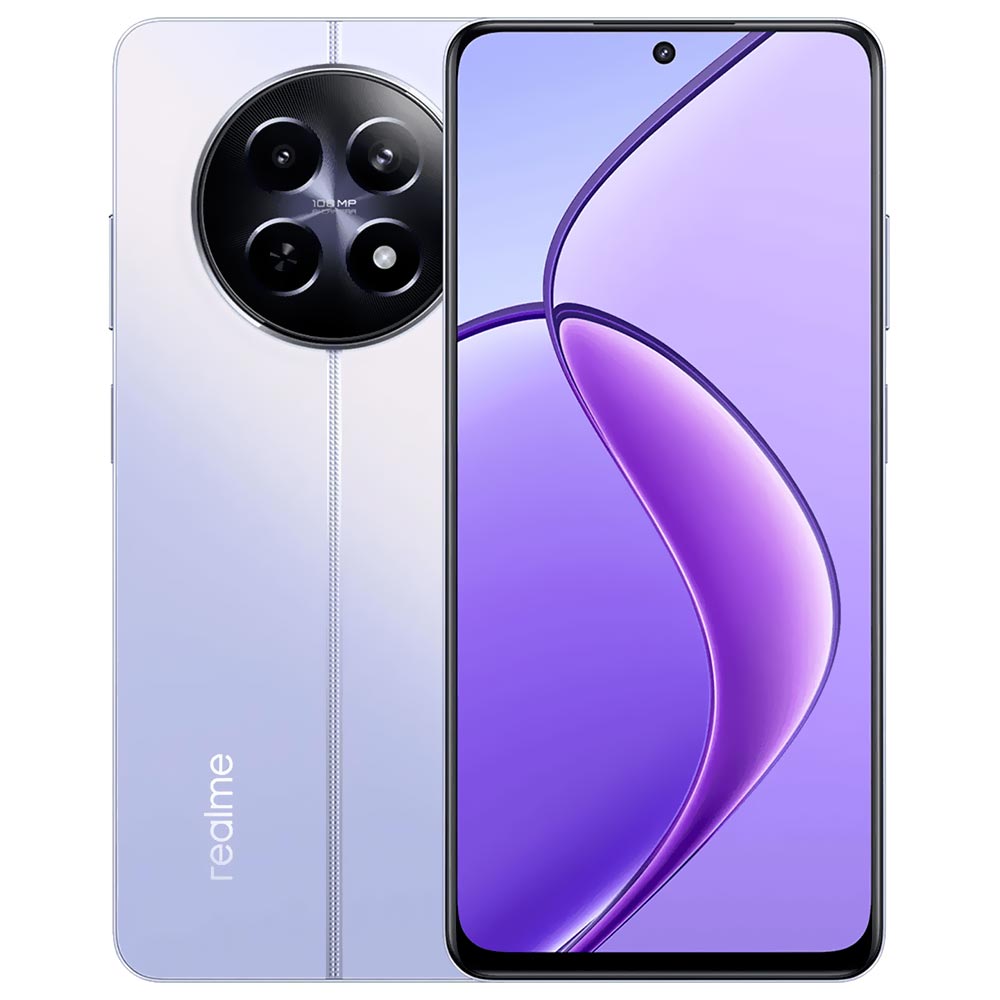 Celular Realme 12 5G RMX3999 8GB de RAM / 512GB / Tela 6.72" / Dual Sim - Twilight Roxo