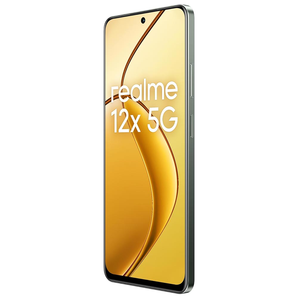 Celular Realme 12X 5G RMX3997 8GB de RAM / 256GB / Tela 6.67" / Dual Sim - Glowing Preto