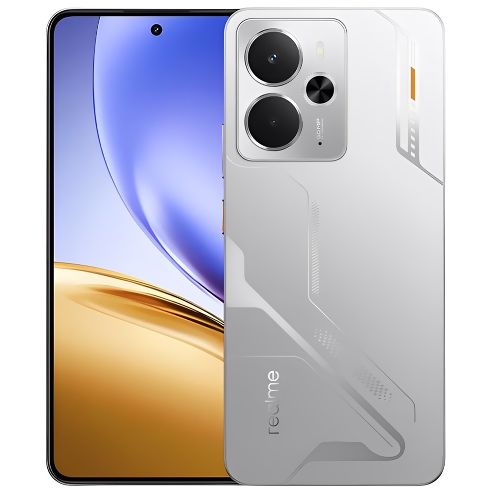Celular Realme 14 5G RMX5070 8GB de RAM / 256GB / Tela 6.67" / Dual Sim - Mecha Prata (Anatel)