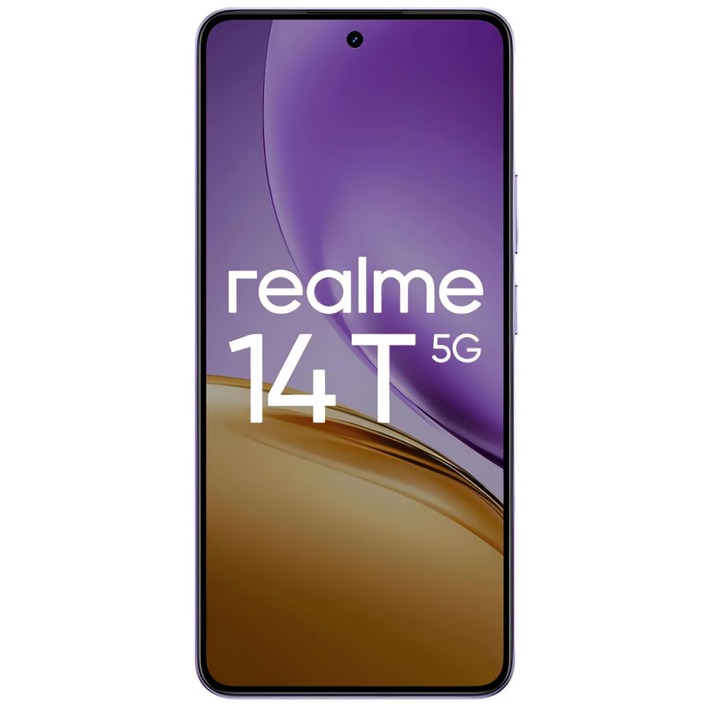 Celular Realme 14T 5G RMX5078 8GB de RAM / 256GB / Tela 6.67" / Dual Sim 5G - Lightning Roxo (Anatel)
