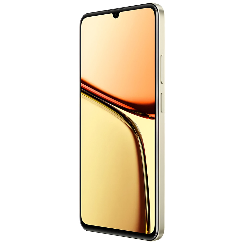 Celular Realme C61 RMX3930 NFC 4GB de RAM / 128GB / Tela 6.74" / Dual Sim LTE - Sparkle Dourado