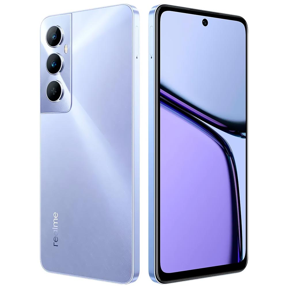Celular Realme C65 RMX3910 NFC 8GB de RAM / 256GB / Tela 6.67" / Dual Sim LTE - Starlight Roxo