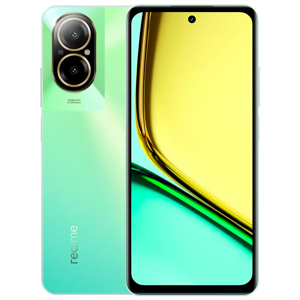 Celular Realme C67 RMX3890 NFC 8GB de RAM / 256GB / Tela 6.72" / Dual Sim LTE - Sunny Oasis