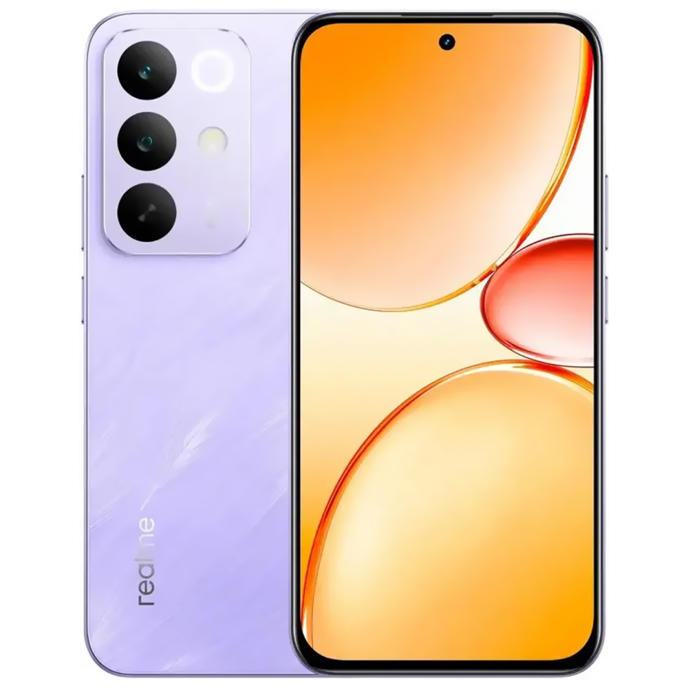 Celular Realme C85 Pro RMX5555 NFC 8GB de RAM / 256GB / Tela 6.8" / Dual Sim LTE - Parrot Roxo (Anatel)