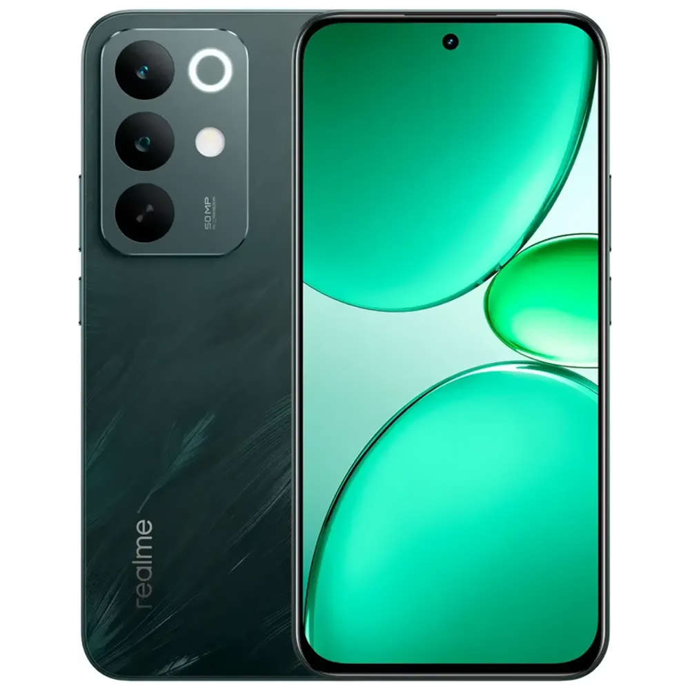 Celular Realme C85 Pro RMX5555 NFC 8GB de RAM / 256GB / Tela 6.8" / Dual Sim LTE - Peacock Verde (Anatel)