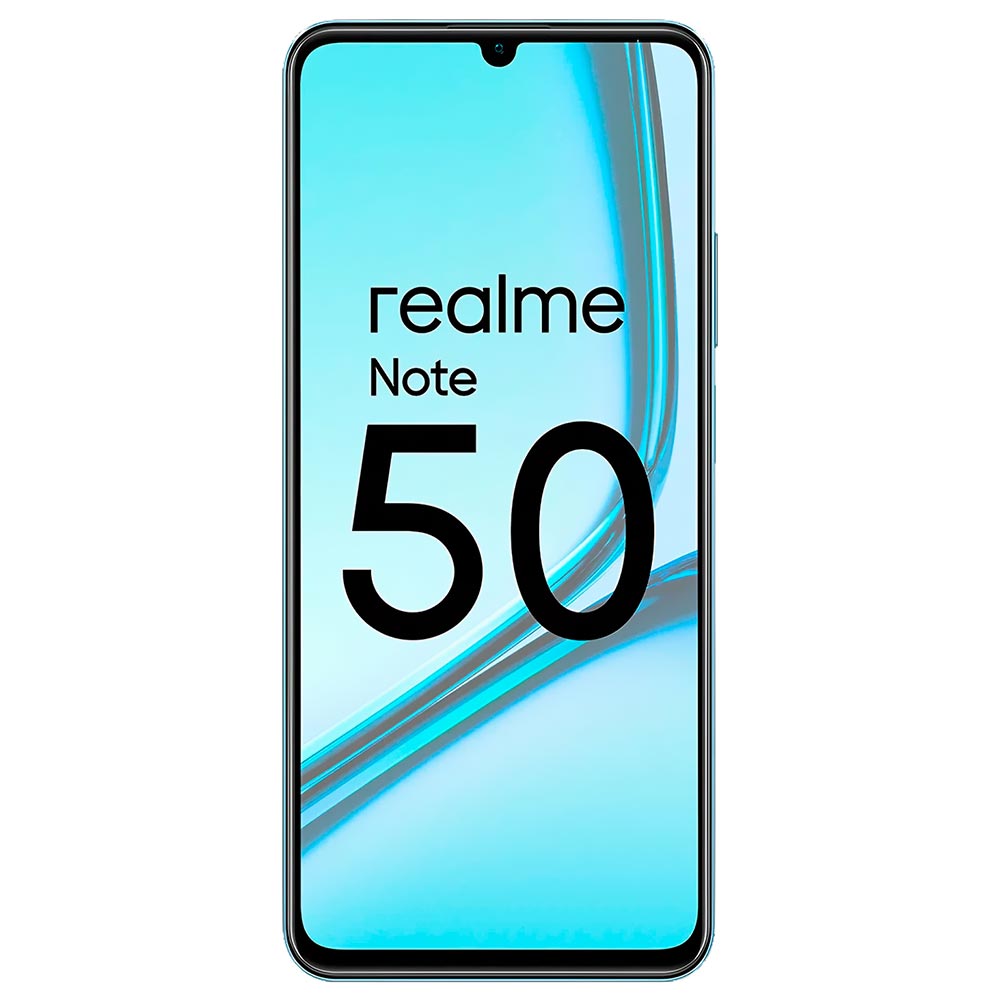 Celular Realme Note 50 RMX3834 3GB de RAM / 64GB / Tela 6.74" / Dual Sim LTE - Sky Azul