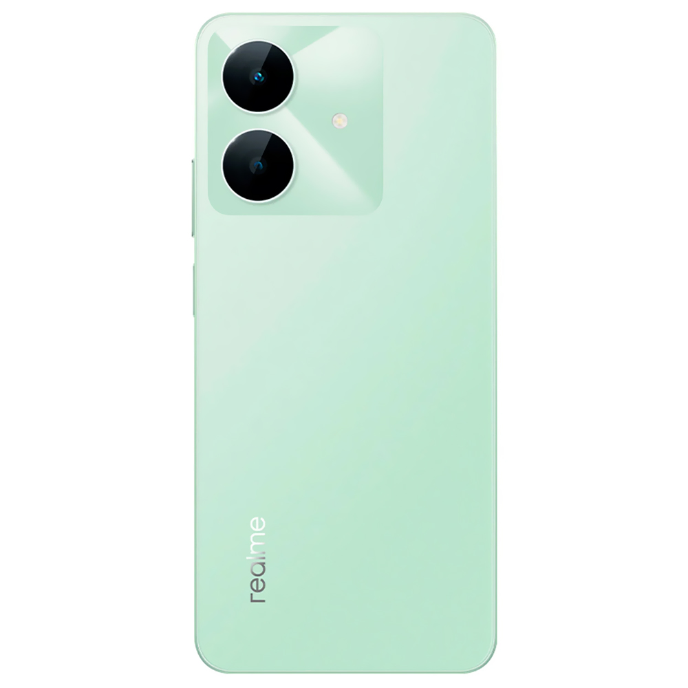 Celular Realme Note 60S RMX3933 4GB de RAM / 128GB / Tela 6.74" / Dual Sim LTE - Safari Verde (Anatel)