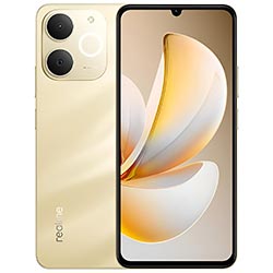 Celular Realme Note 70 RMX5313 4GB de RAM / 128GB / Tela 6.74" / Dual Sim LTE - Beach Dourado (Anatel)