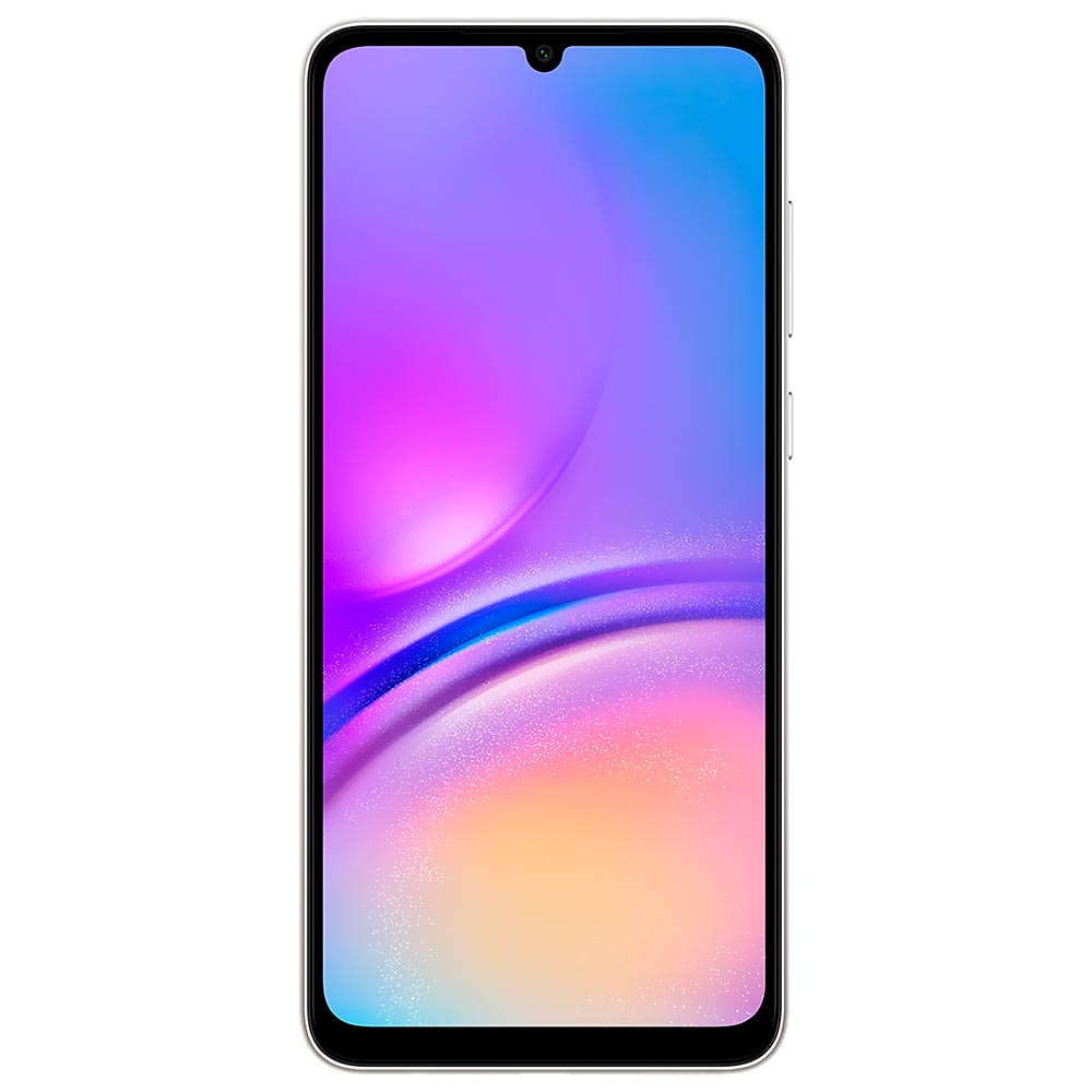 Celular Samsung Galaxy A05 A055M 4GB de RAM / 128GB / Tela 6.7" / Dual Sim LTE - Prata