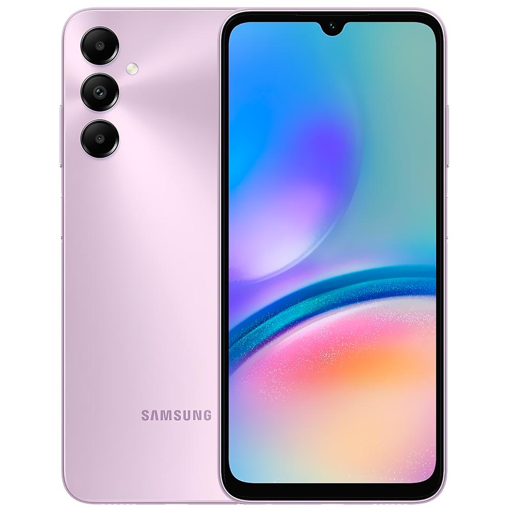 Celular Samsung Galaxy A05S A057M 4GB de RAM / 128GB / Tela 6.7" / Dual Sim LTE - Light Roxo