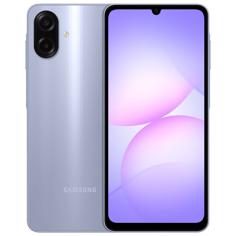 Celular Samsung Galaxy A07 A075M 4GB de RAM / 128GB / Tela 6.7" / Dual Sim LTE - Light Roxo