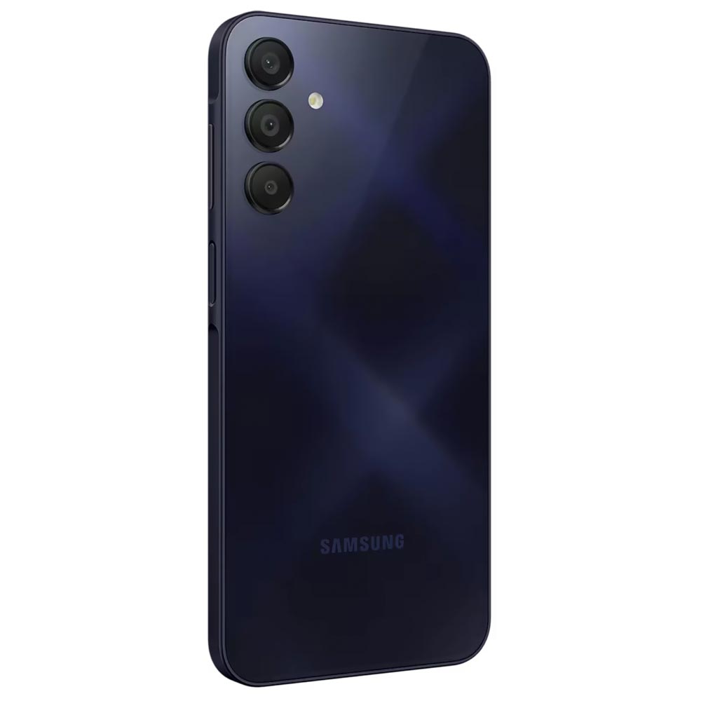 Celular Samsung Galaxy A15 A155F 4GB de RAM / 128GB / Tela 6.5" / Dual Sim LTE - Blue Preto