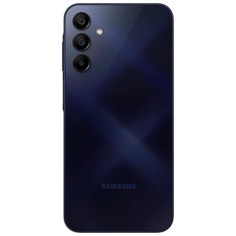 Celular Samsung Galaxy A15 A155M 4GB de RAM / 128GB / Tela 6.5" / Dual Sim LTE - Blue Preto